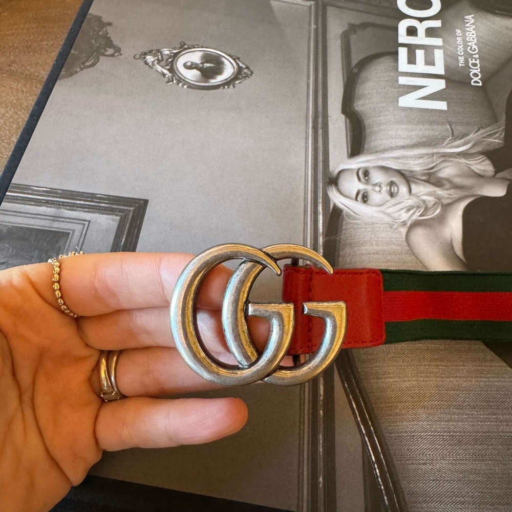 Children’s Gucci belt.